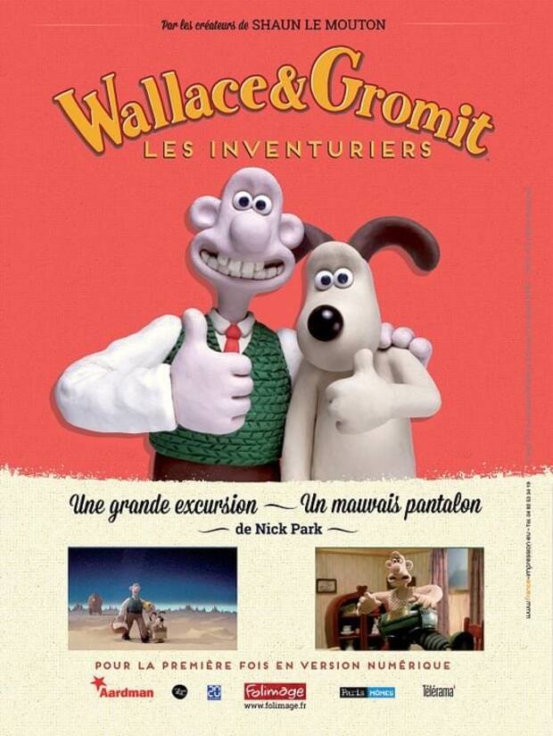 Affiche du film Wallace et Gromit les inventuriers