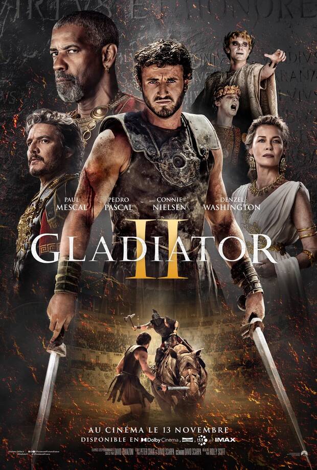 Affiche du film Gladiator 2