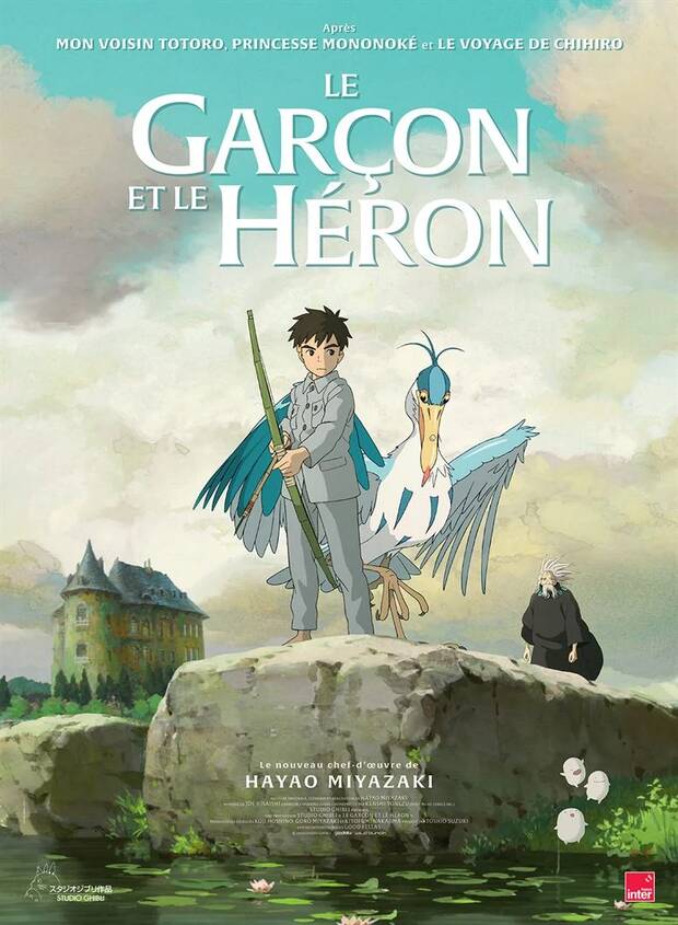 Affiche du film Le garçon et le héron