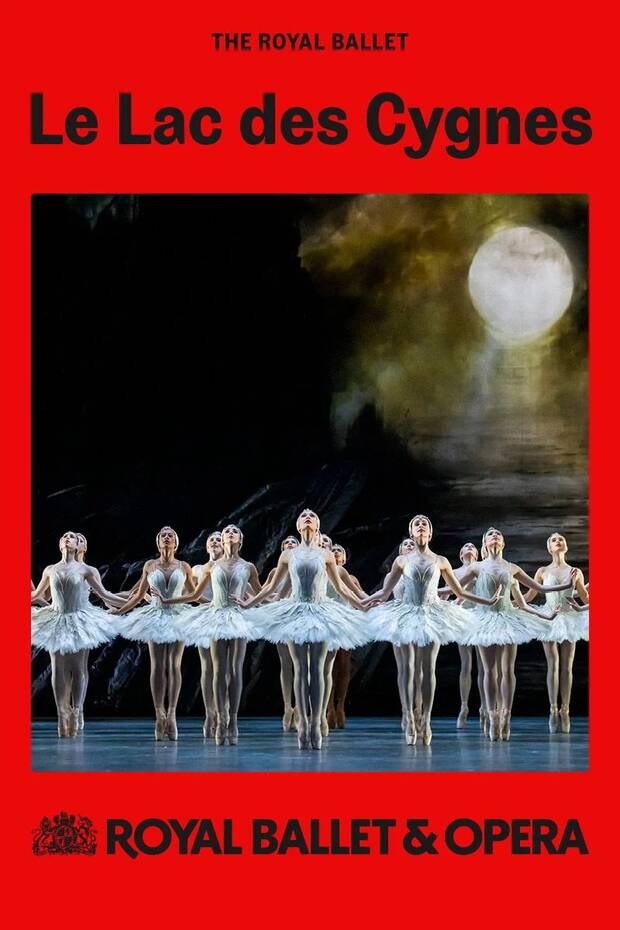 Affiche du ballet Le lac des cygnes