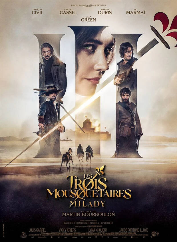 Affiche du film Les trois mousquetaires Milady