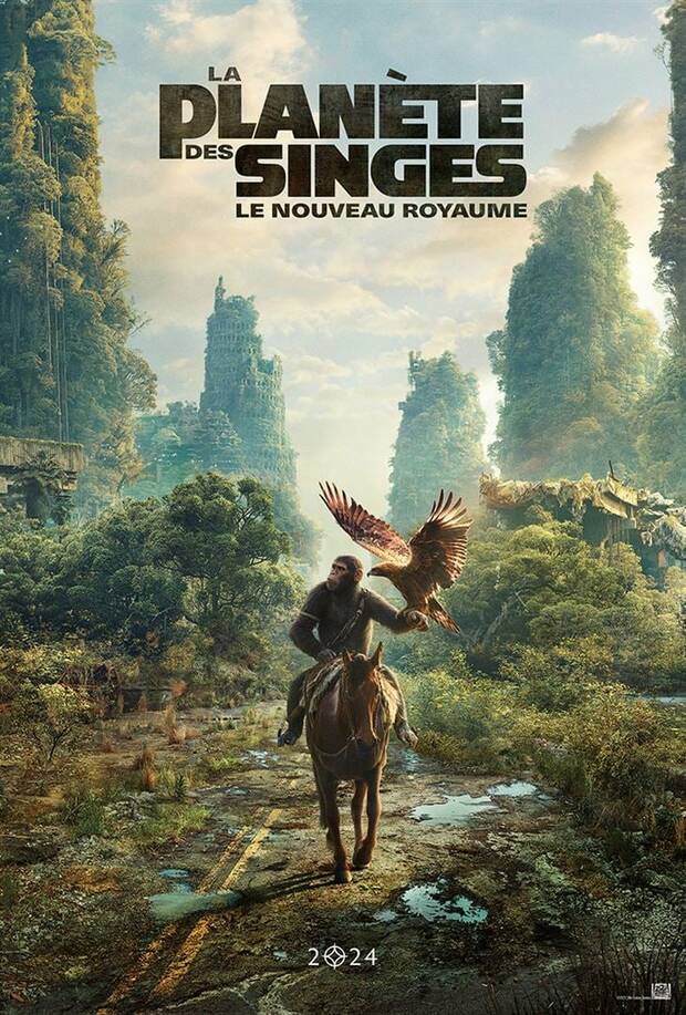Affiche du film La planète des singes le nouveau royaume