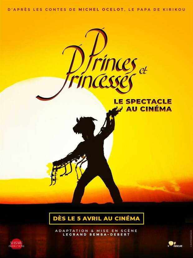 Affiche du film de Prince et princesse, le spectacle au cinéma