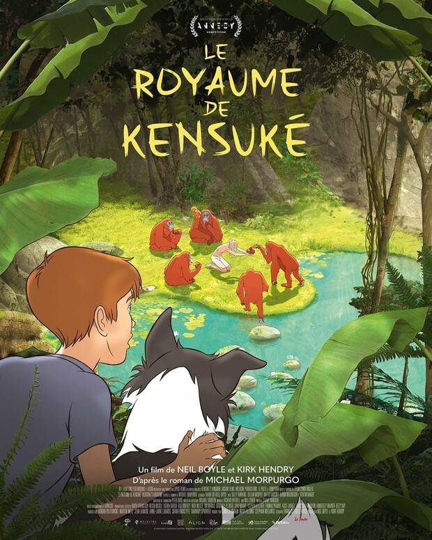 Affiche du dessin animé Le royaume de Kensuke