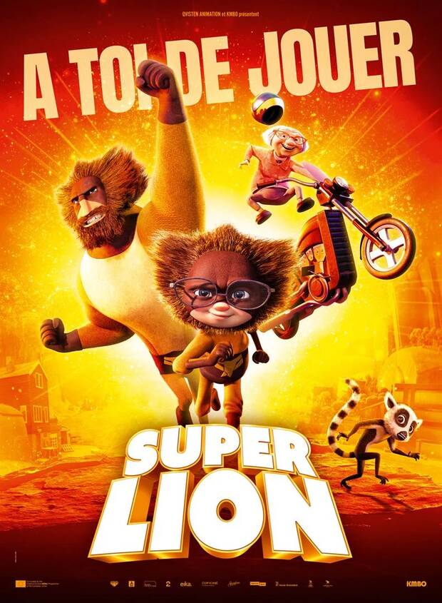 Affiche du dessin animé Super lion