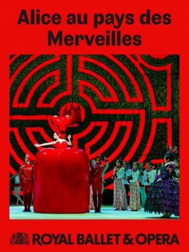 Affiche de l'opéra Alice au pays des merveilles