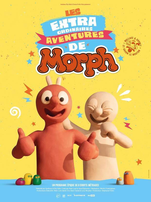 Affiche du dessin animé Extraordinaires aventures de morph