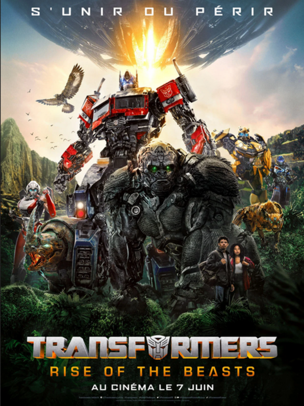 Affiche du film Transformers rise of the beasts