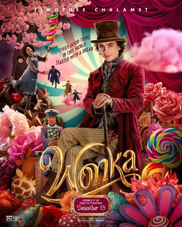 Affiche du film Wonka