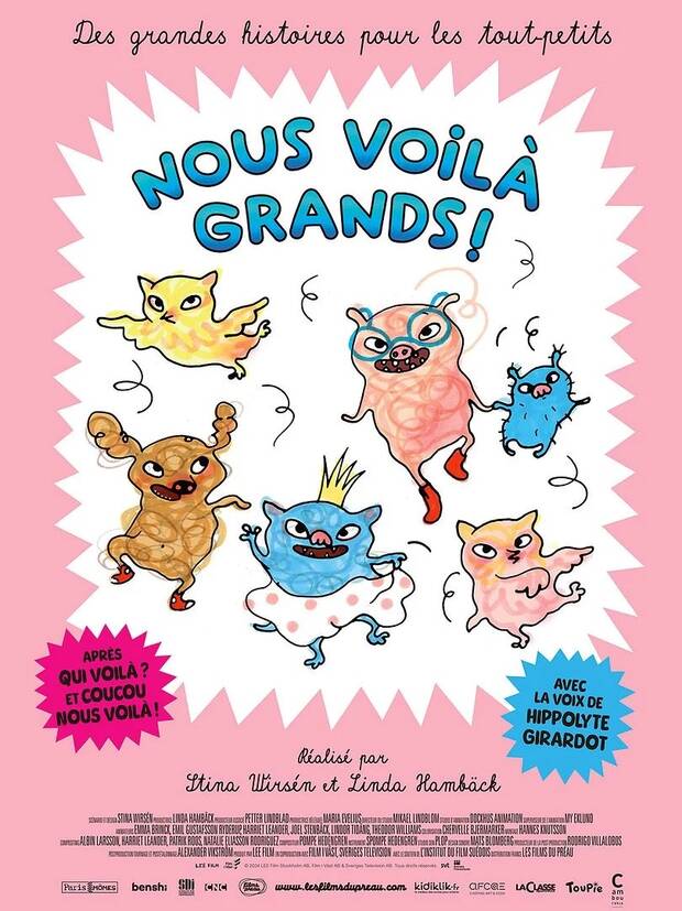 Affiche du dessin animé Nous voilà grands