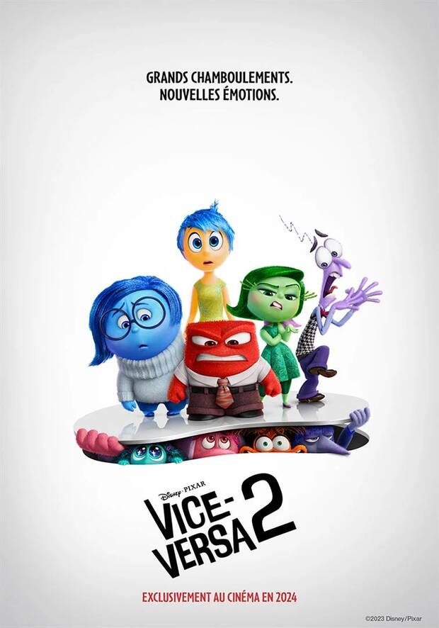Affiche du dessin animé Vice-versa 2