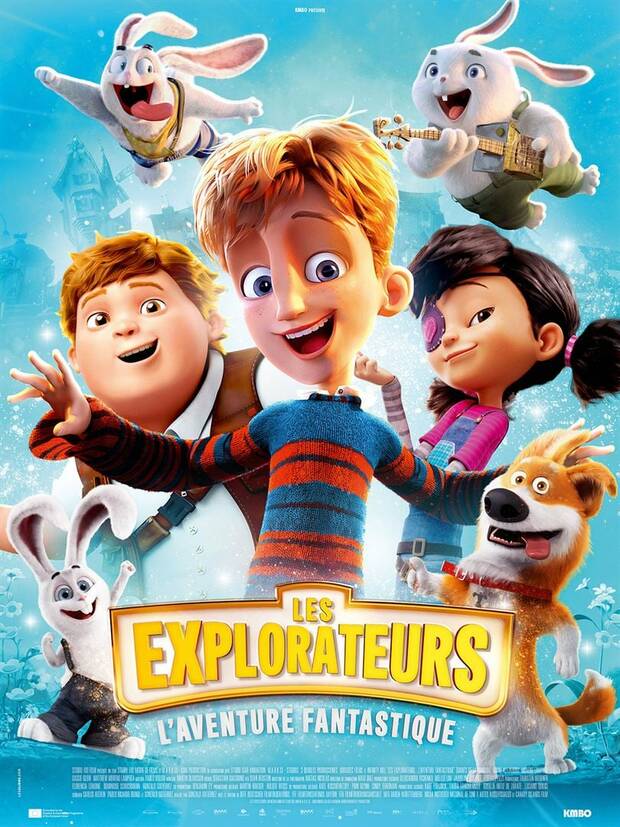 Affiche du dessin animé Les explorateurs l'aventure fantastique